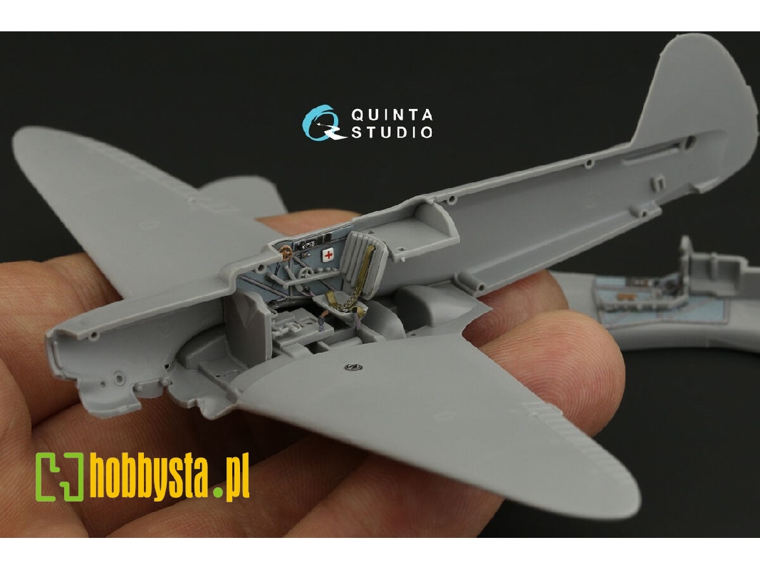 Yakovlew Yak-1 B - 3d-printed & Coloured Interior (For Arma Hobby Kits) - image 1 Yakovlew Yak-1 B - 3d-printed & Coloured Interior (For Arma Hobby Kits) - image 1