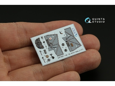 Yakovlew Yak-1 B - 3d-printed & Coloured Interior (For Arma Hobby Kits) - image 5