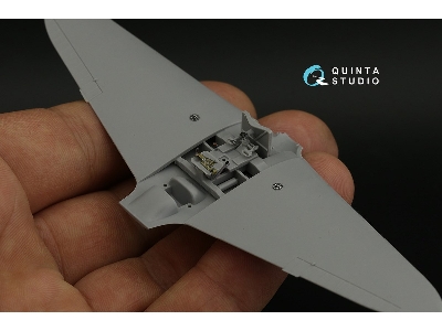 Yakovlew Yak-1 B - 3d-printed & Coloured Interior (For Arma Hobby Kits) - image 6