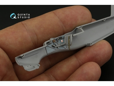 Yakovlew Yak-1 B - 3d-printed & Coloured Interior (For Arma Hobby Kits) - image 10