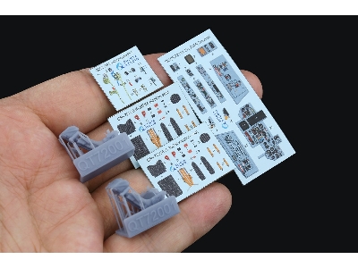 Sukhoi Su-24 M - Interior 3d Decal With 3d-printed Resin Parts (For Zvezda Kits) - image 3