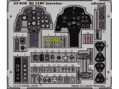 Bf 110C interior S. A. 1/32 - Dragon - image 1