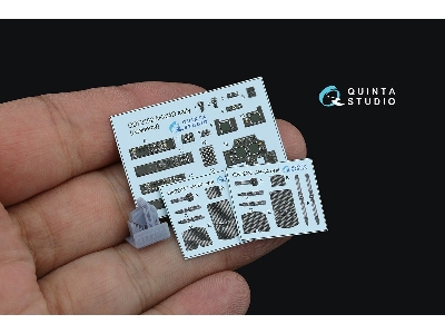 Ah-64 D Apache Early - Interior 3d Decal With 3d-printed Resin Parts (For Academy Kits) - image 3
