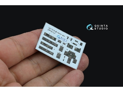 Ah-64 D Apache Early - Interior 3d Decal With 3d-printed Resin Parts (For Academy Kits) - image 4