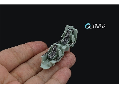 Ah-64 D Apache Early - Interior 3d Decal With 3d-printed Resin Parts (For Academy Kits) - image 10