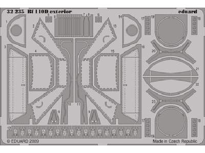 Bf 110D exterior 1/32 - Dragon - image 1