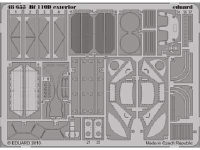 Bf 110D exterior 1/48 - Dragon - image 1