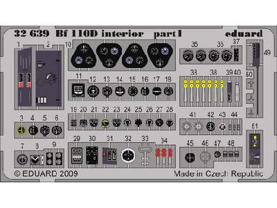 Bf 110D interior 1/32 - Dragon - image 1
