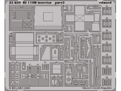 Bf 110D interior 1/32 - Dragon - image 3