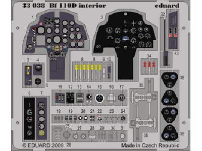 Bf 110D interior 1/32 - Dragon - image 1