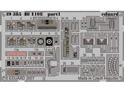 Bf 110E 1/48 - Eduard - image 2