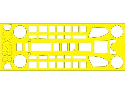  Bf 110E 1/72 - Airfix - masks - image 1