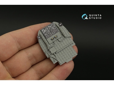 Boeing Ah-64 D Apache - 3d-printed & Coloured Interior With 3d-printed Resin Parts (Small Version / For Takom Kits) - image 4
