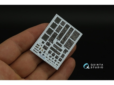 Boeing Ah-64 D Apache - 3d-printed & Coloured Interior With 3d-printed Resin Parts (Small Version / For Takom Kits) - image 9