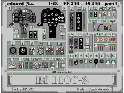 Bf 110G-2 1/48 - Monogram - - image 2