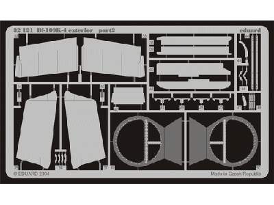 Bf 109K exterior 1/32 - Hasegawa - image 3