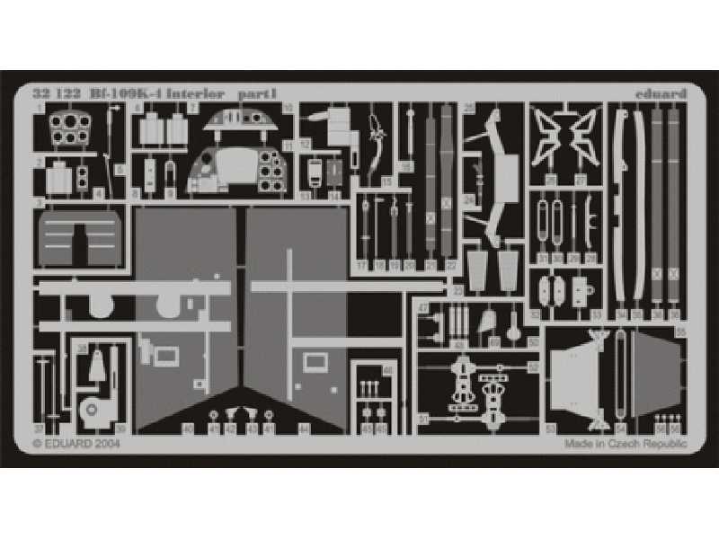 Bf 109K interior 1/32 - Hasegawa - image 1