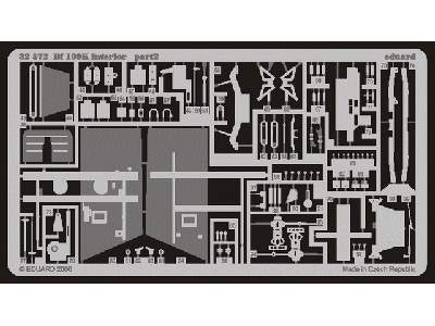 Bf 109K interior 1/32 - Hasegawa - image 3