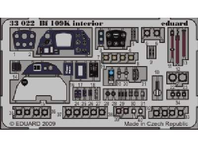 Bf 109K interior S. A. 1/32 - Hasegawa - image 1