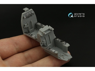 Boeing Ah-64 D Apache - 3d-printed & Coloured Interior Small Version (For Hasegawa Kits) - image 7