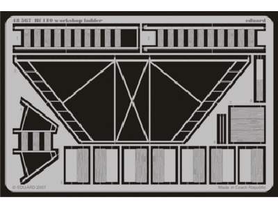 Bf 110 workshop ladder 1/48 - Eduard - image 1