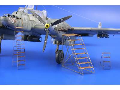 Bf 110 workshop ladder 1/48 - Eduard - image 2