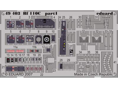 Bf 110C 1/48 - Eduard - image 2