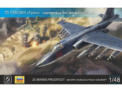 Sukhoi Su-25 Sm/Sm3 - Model Kit (Quinta Models) - image 1