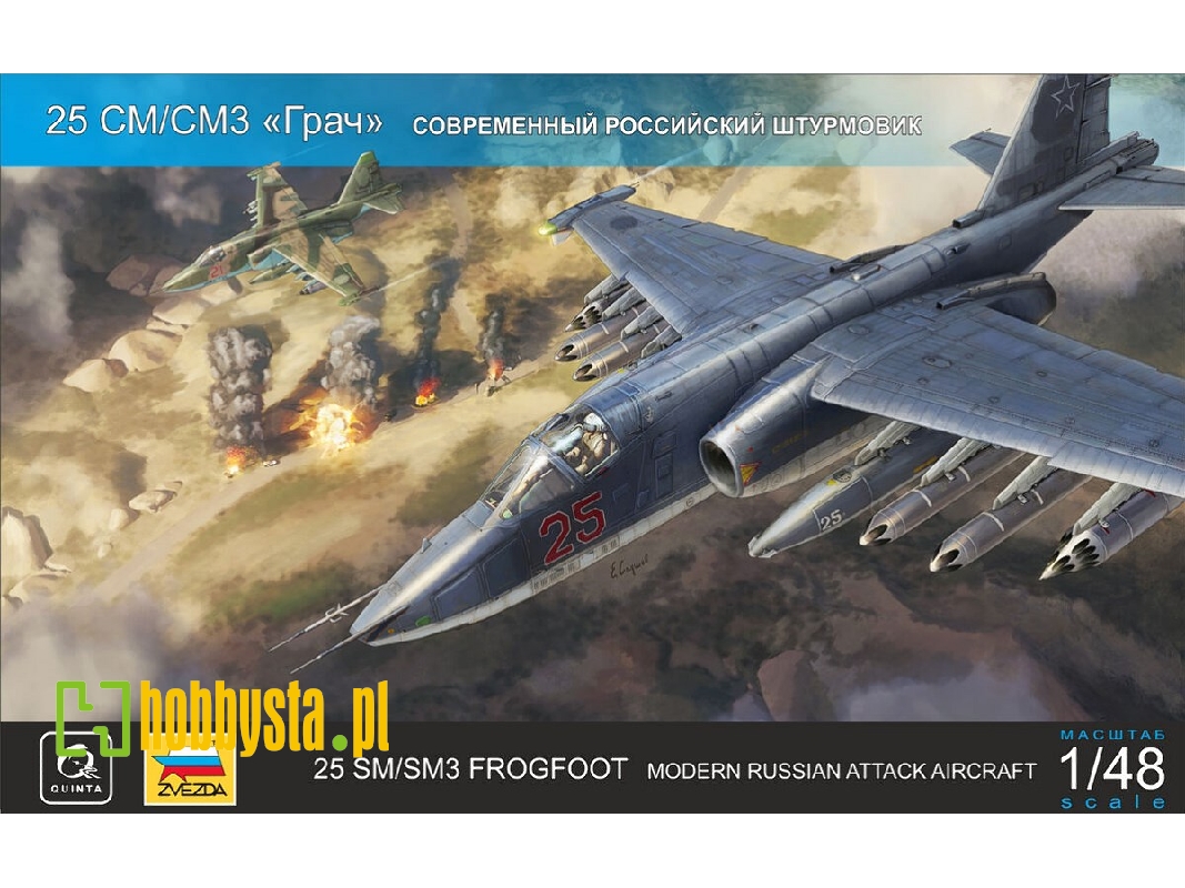 Sukhoi Su-25 Sm/Sm3 - Model Kit (Quinta Models) - image 1