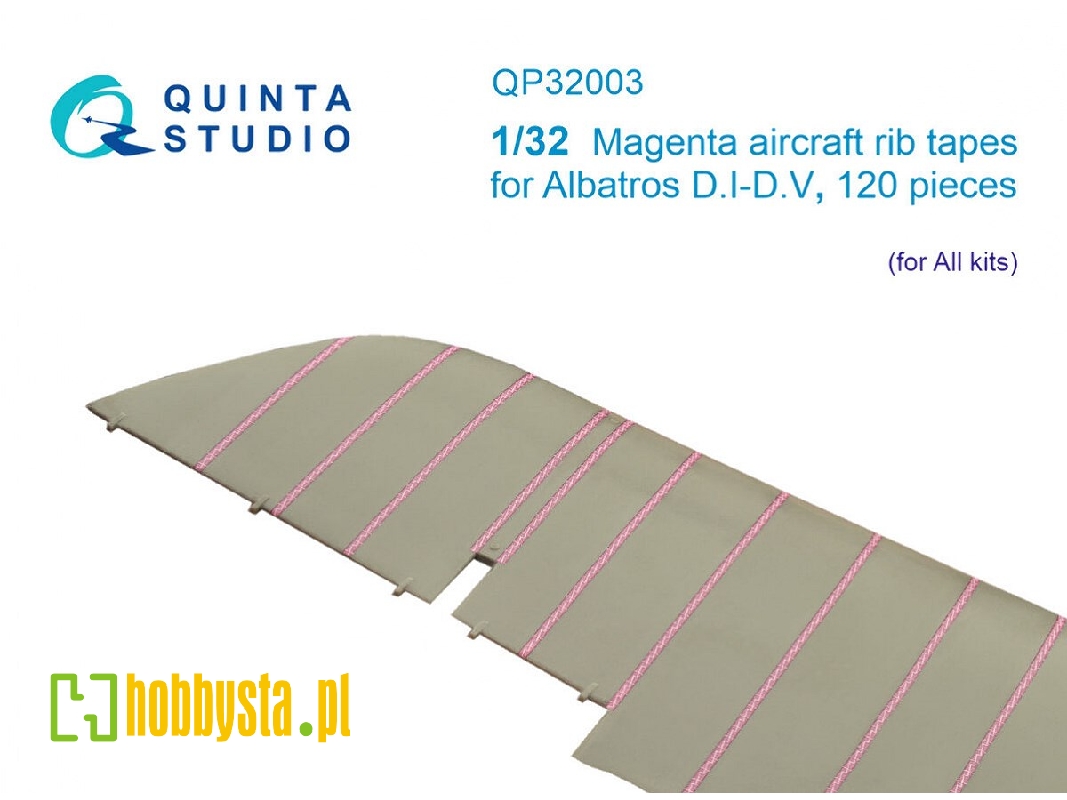 Albatros D.I-d.V - Magenta Rib Tapes (For All Kits) - image 1