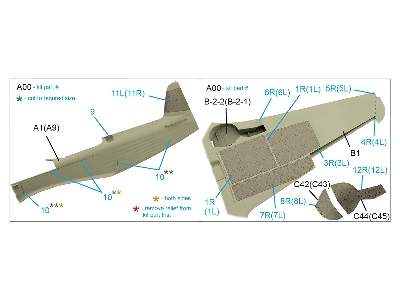Yakovlev Yak-9 T - Flaps And Panels (For Icm Kits) - image 2