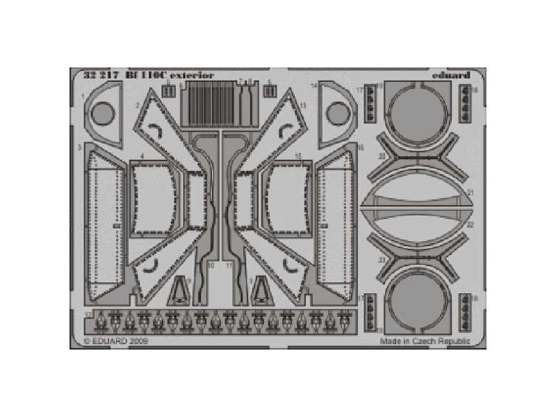 Bf 110C exterior 1/32 - Dragon - image 1