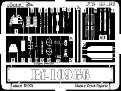 Bf 109G-6 1/72 - Academy Minicraft - image 1