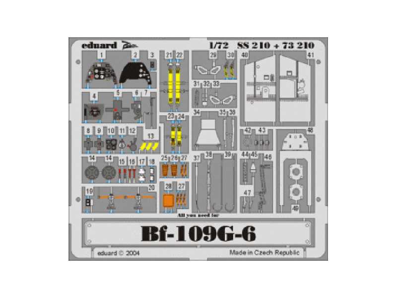 Bf 109G-6 1/72 - Hasegawa - image 1