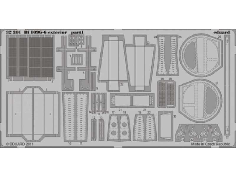 Bf 109G-6 exterior 1/32 - Trumpeter - image 1