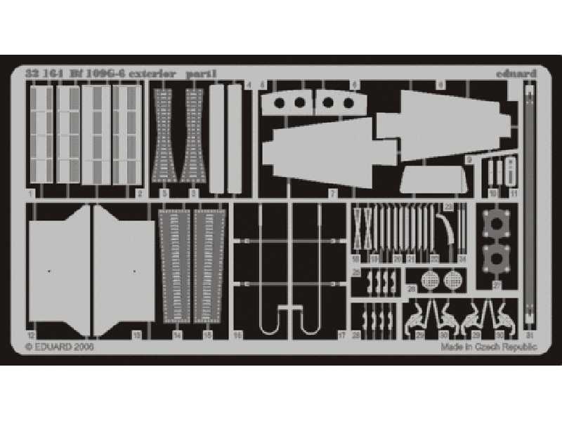 Bf 109G-6 exterior 1/32 - Hasegawa - image 1