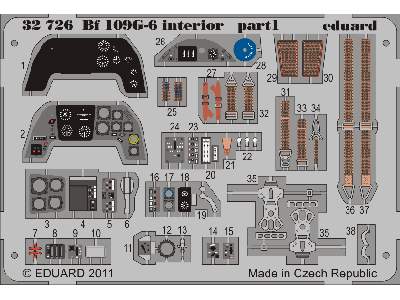 Bf 109G-6 interior S. A. 1/32 - Trumpeter - image 2