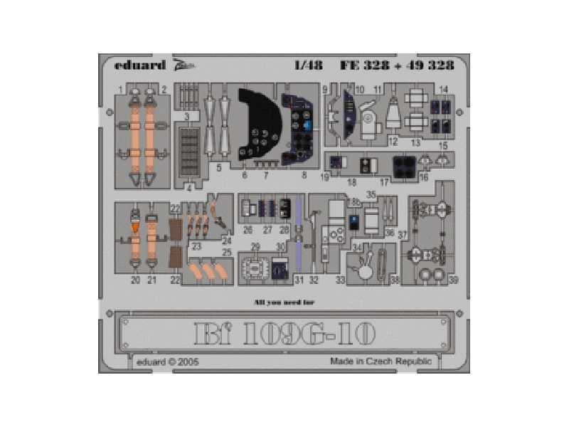 Bf 109G-10 1/48 - Hasegawa - - image 1