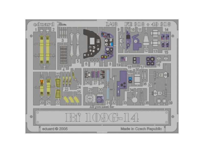 Bf 109G-14 1/48 - Hasegawa - image 1