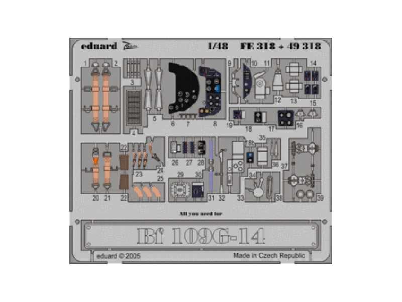 Bf 109G-14 1/48 - Hasegawa - - image 1