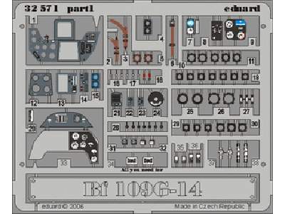 Bf 109G-14 interior 1/32 - Hasegawa - image 1