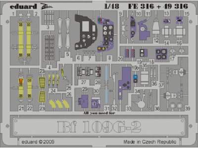 Bf 109G-2 1/48 - Hasegawa - - image 1