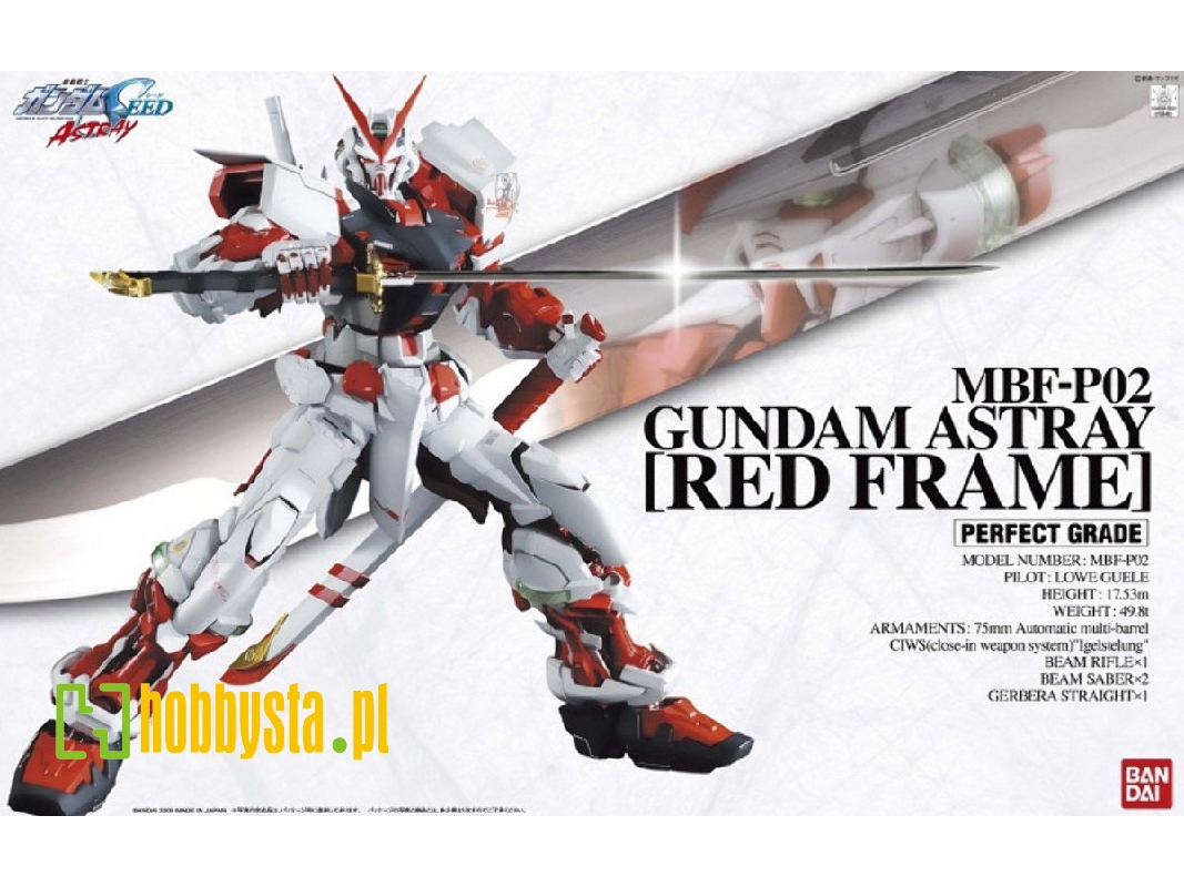 Mbf-p02 Gundam Astray [red Frame] - image 1