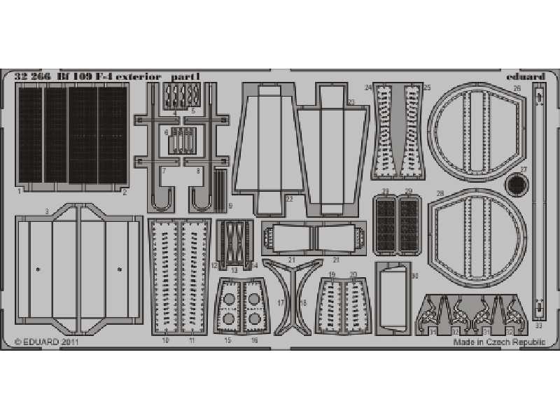 Bf 109F-4 exterior 1/32 - Hasegawa - image 1