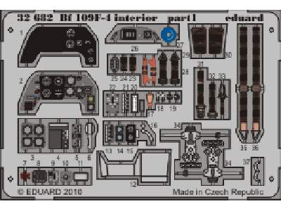 Bf 109F-4 interior S. A. 1/32 - Hasegawa - image 1