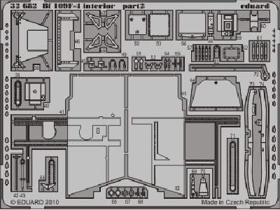 Bf 109F-4 interior S. A. 1/32 - Hasegawa - image 3