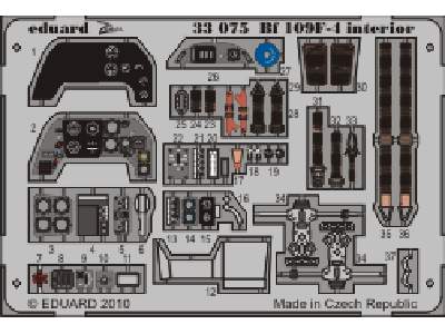 Bf 109F-4 interior S. A. 1/32 - Hasegawa - image 1