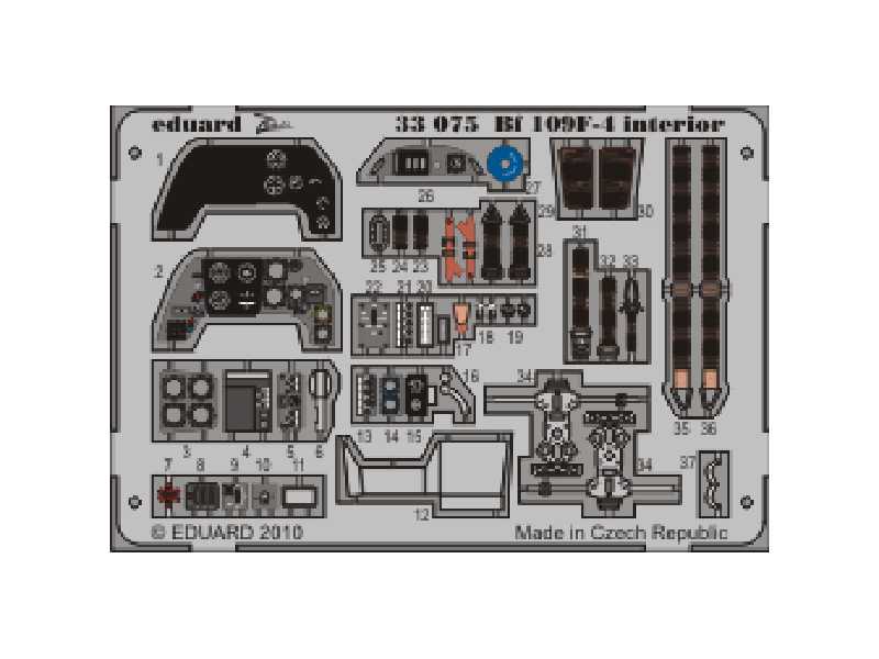 Bf 109F-4 interior S. A. 1/32 - Hasegawa - image 1