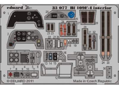 Bf 109F-4 interior S. A. 1/32 - Trumpeter - image 1