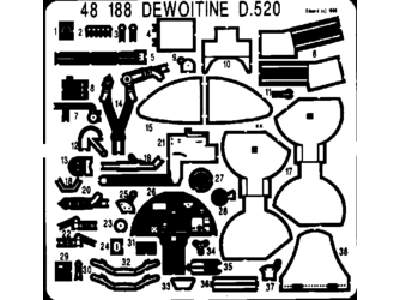 D-520 1/48 - Tamiya - image 1